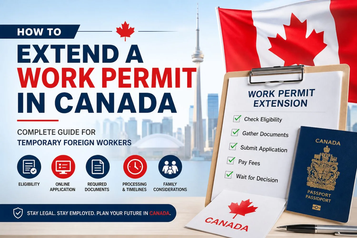 How to Extend a Work Permit in Canada: Complete Guide for Temporary Foreign Workers