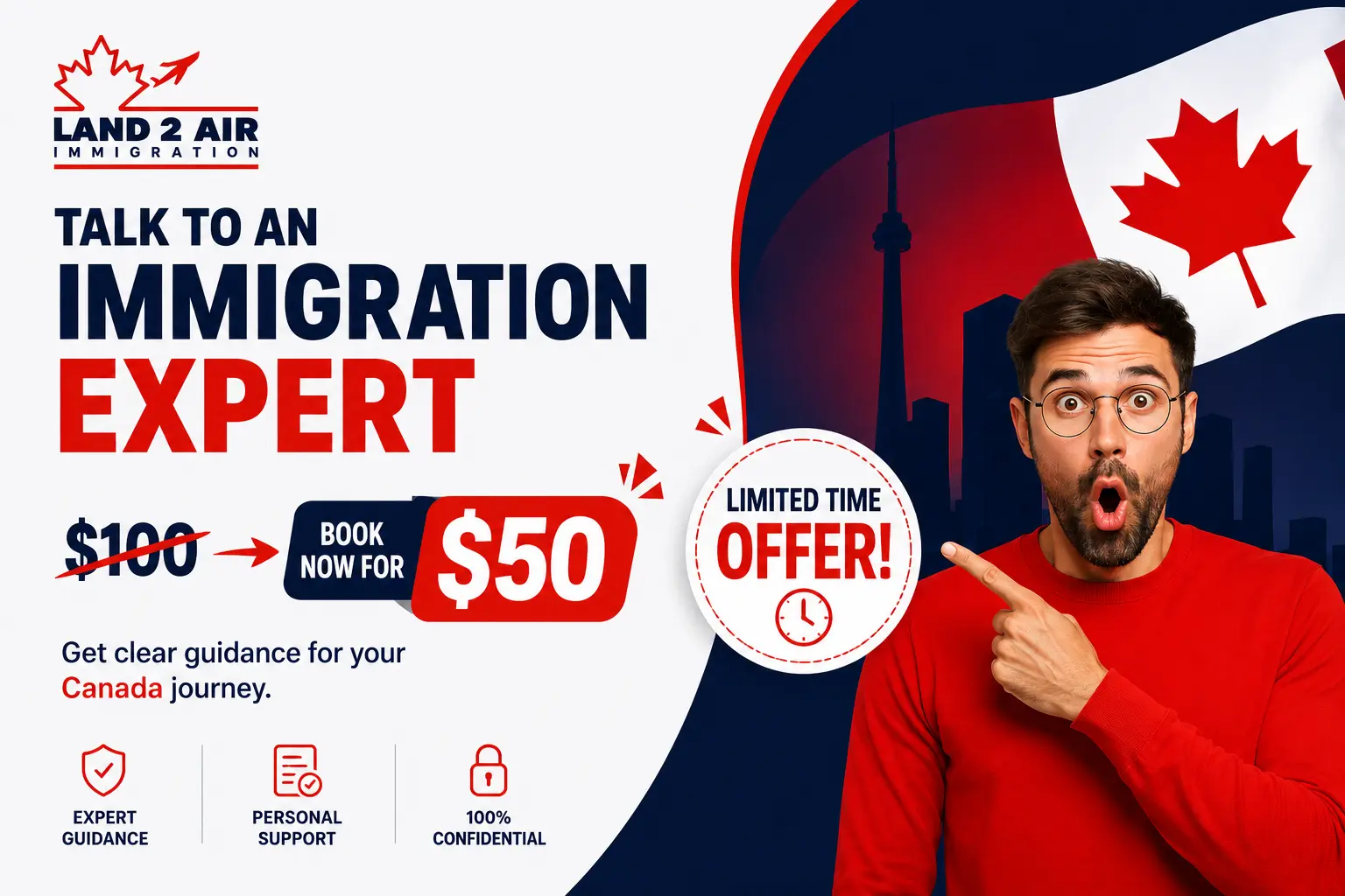 Land2Air Immigration Offer