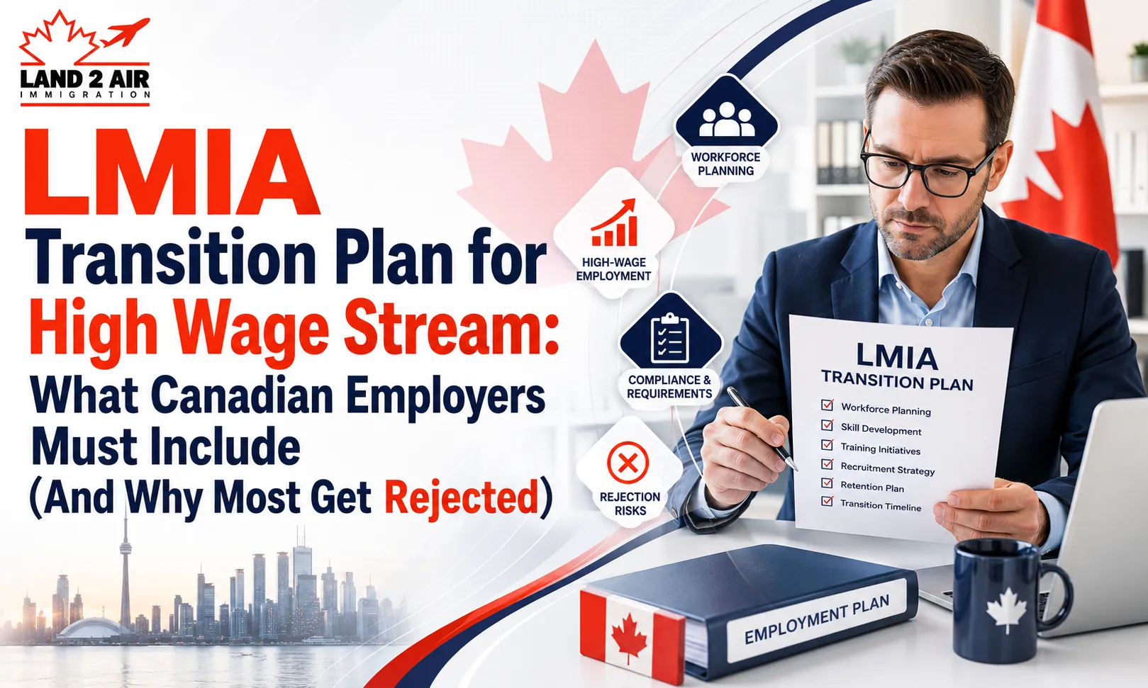 LMIA Transition Plan for High Wage Stream What Canadian Employers Must Include (And Why Most Get Rejected)